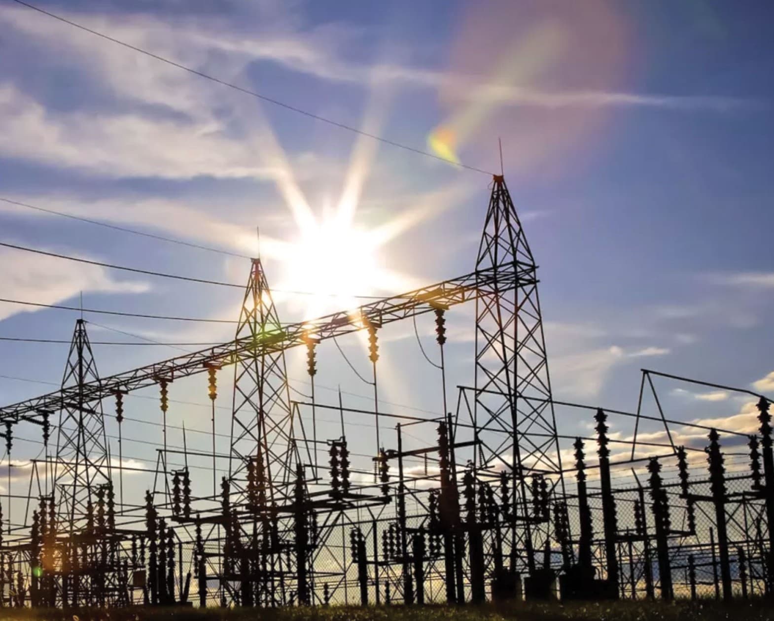 0.4–220 kV lines, substations